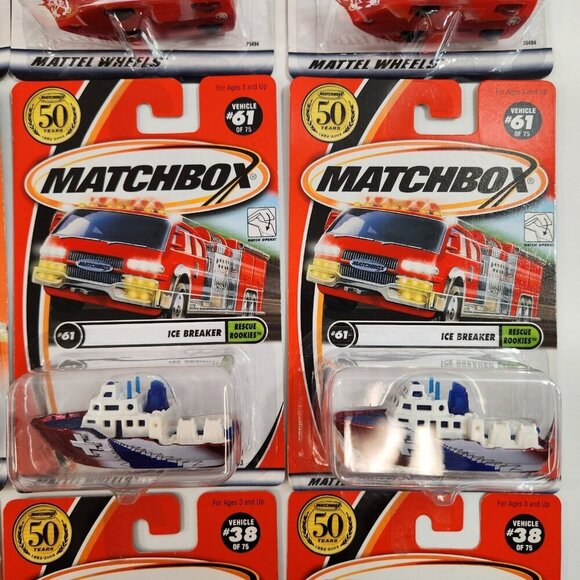 Matchbox Police Boat Sea Speeder Ice Breaker Diecast Vehicles Lot of 15 MOC - Picture 5 of 16